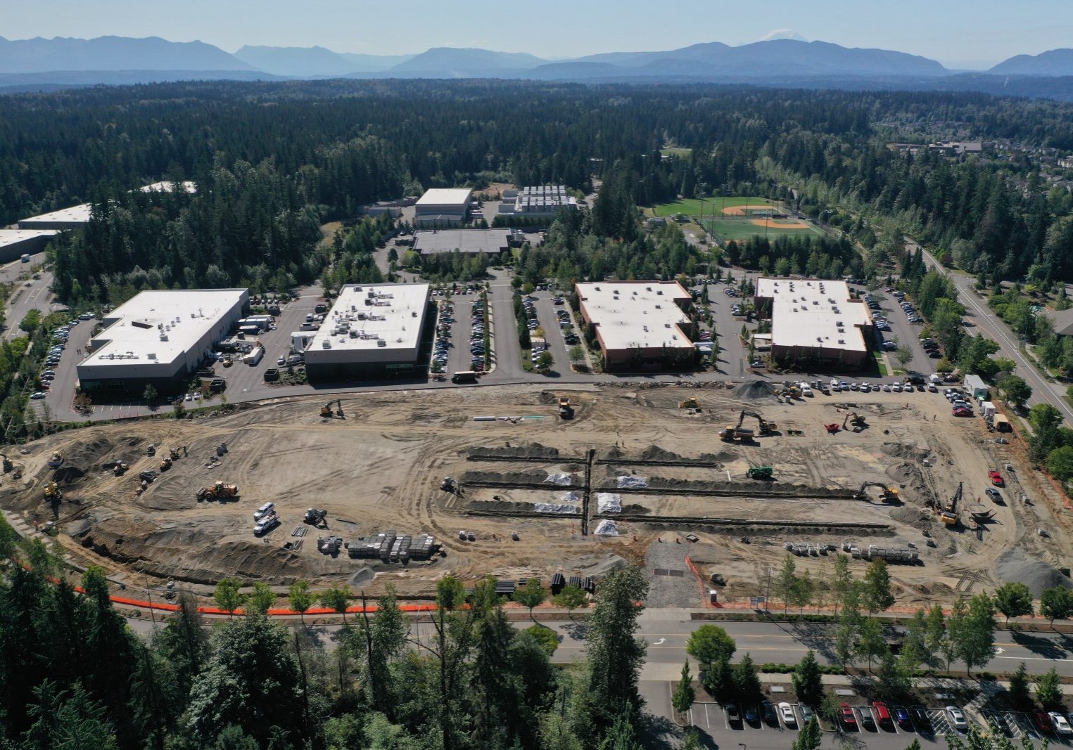 Redmond Ridge Project by Santana Trucking and Excavating