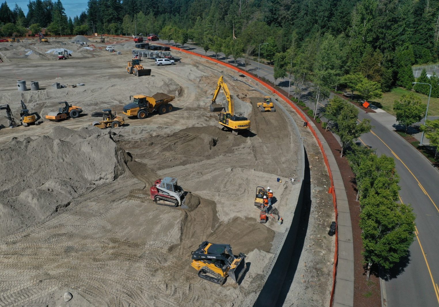 Redmond Ridge Project by Santana Trucking and Excavating