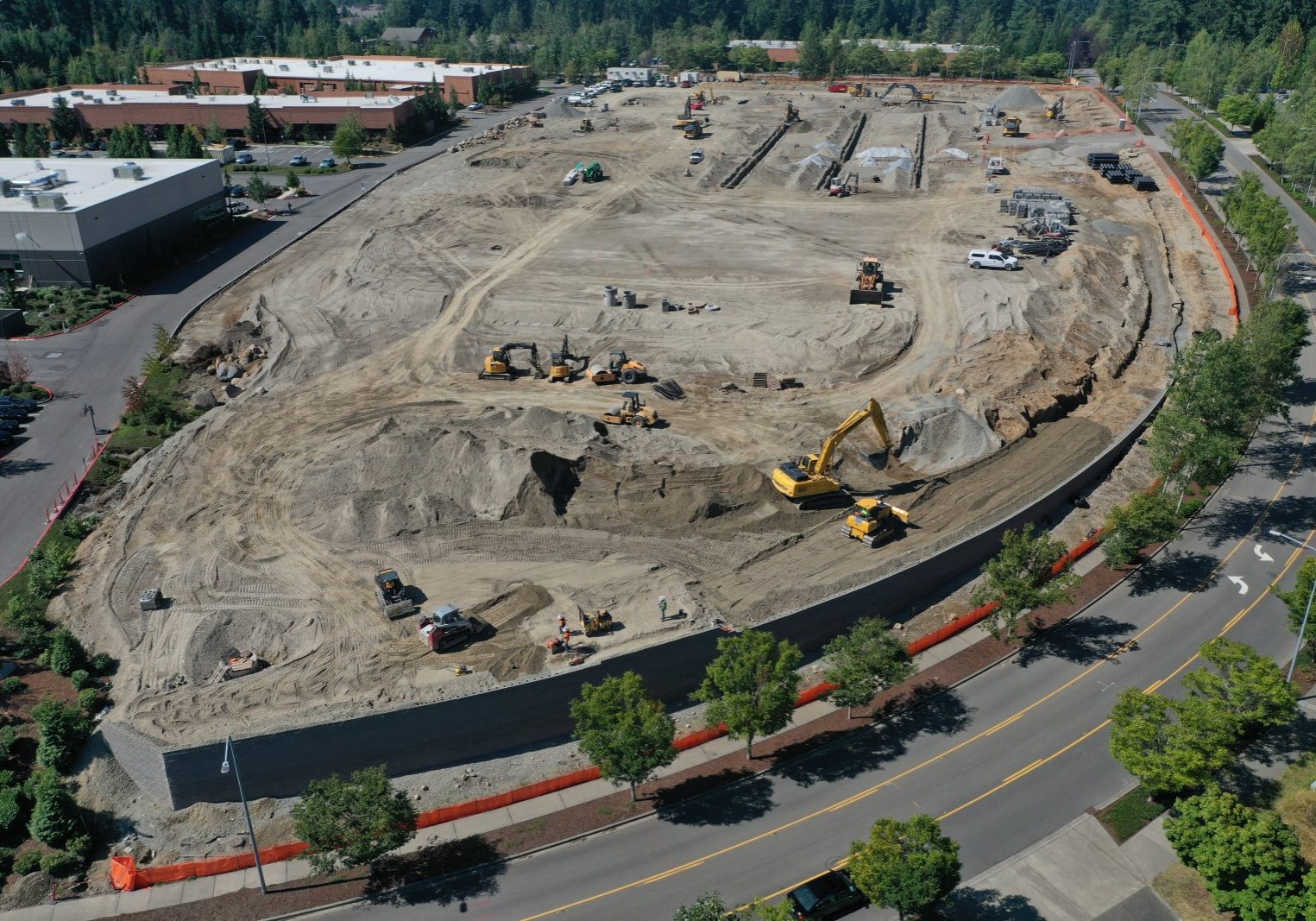 Redmond Ridge Project by Santana Trucking and Excavating